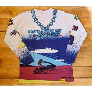 Thats A Awful Lot Of Cough Syrup Men's Sz S Moto Style Jersey Shirt Desto Dubbs